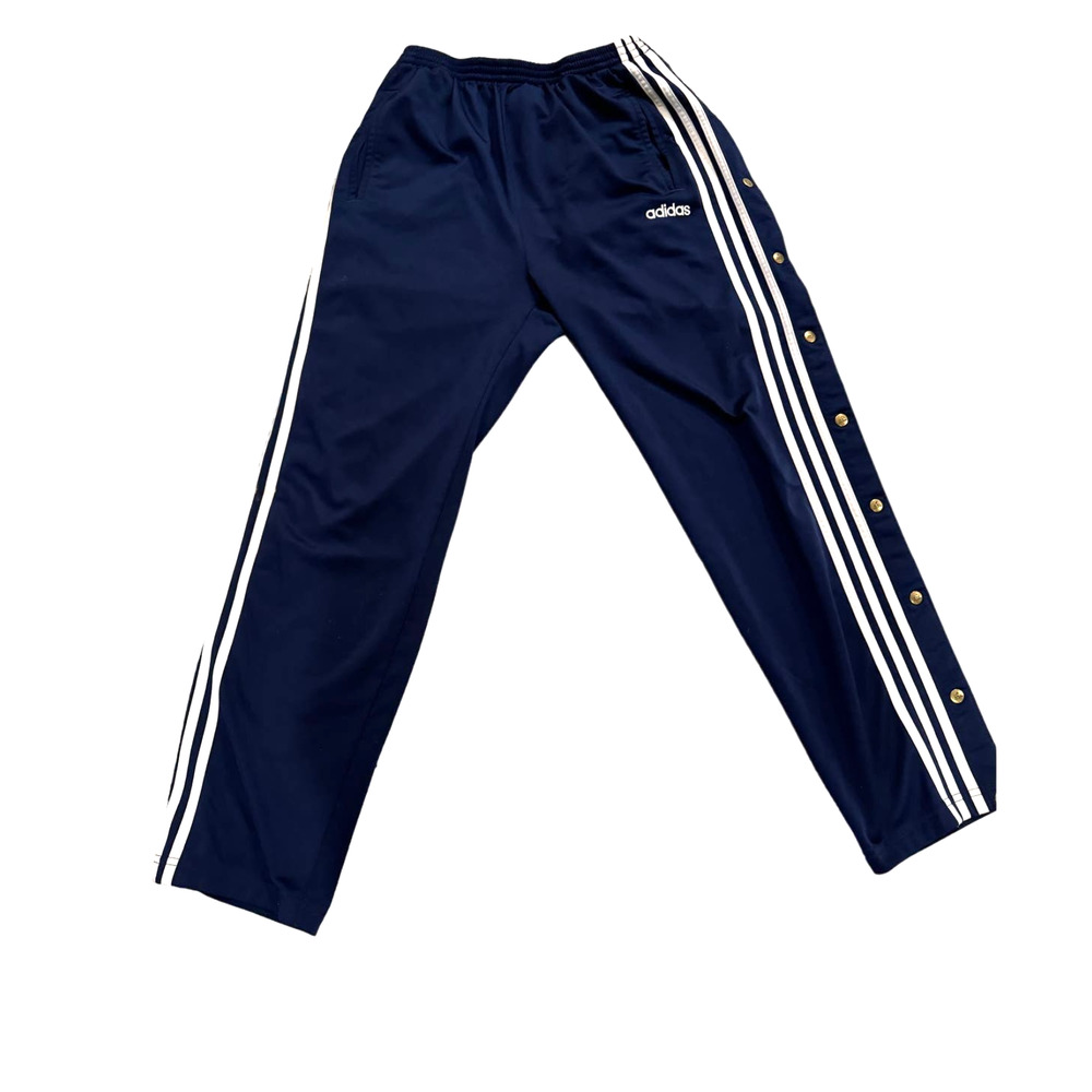 Y2K WOMEN'S ADIDAS ORIGINAL CLASSICS ADIBREAK TRACK PANTS 2001, Size Medium